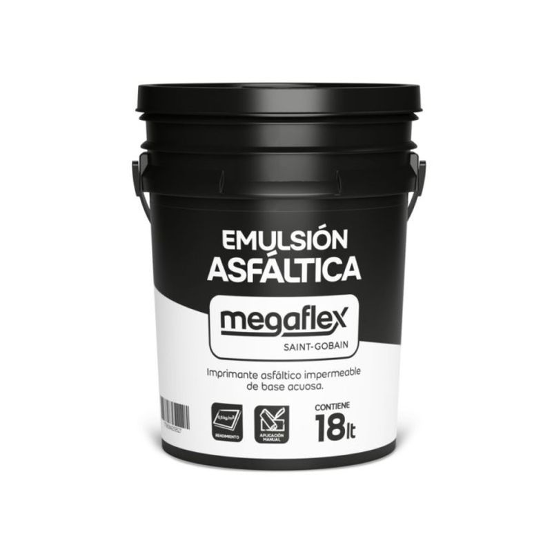 EMULSAO ASFALTICA 18 KG - MEGAFLEX